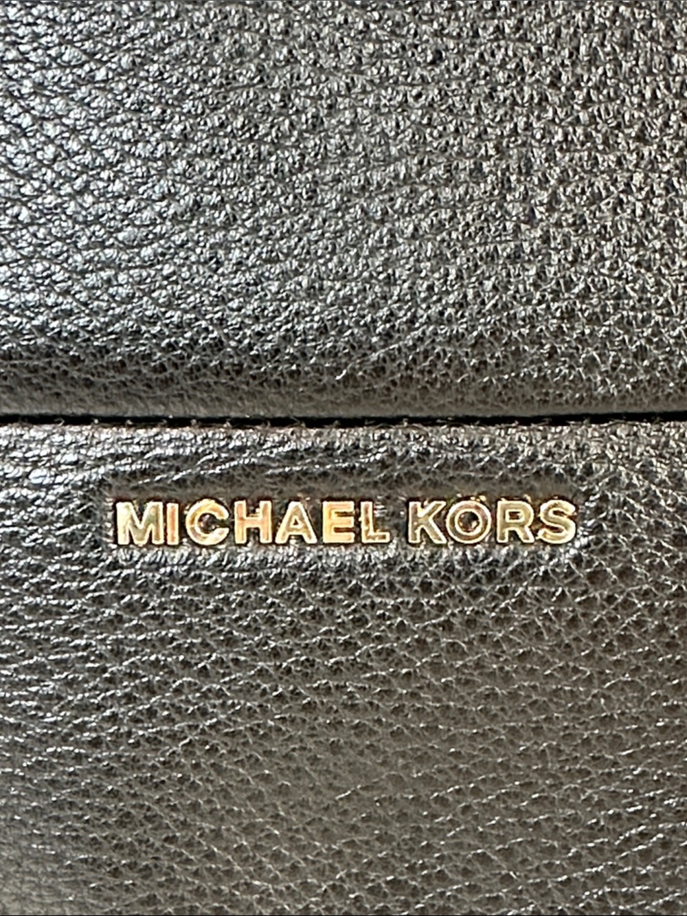 Michael Kors Black Pebbled Leather Shoulder Hobo - Picture 2 of 11